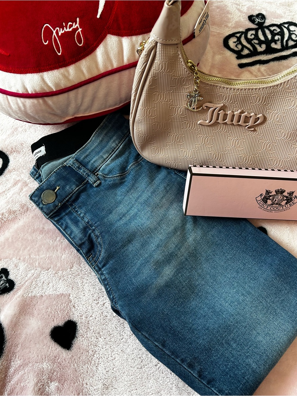 Juicy Couture Blue High-Rise Women's Jeans